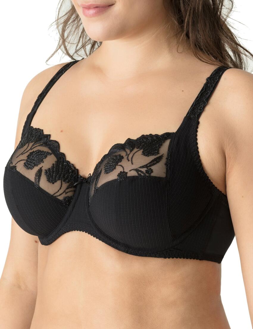0163000/0163001 Prima Donna Forever Full Cup Underwired Bra - 0163000/0163001 Black