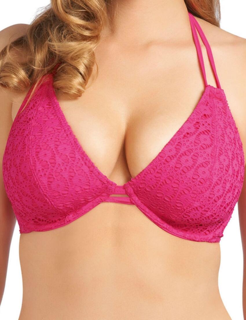 Freya Swimwear Spirit Bandless Halter Bikini Top Jade 3903 