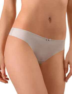 801873 Conturelle by Felina Sentiments Thong - 801873 Pearl Grey
