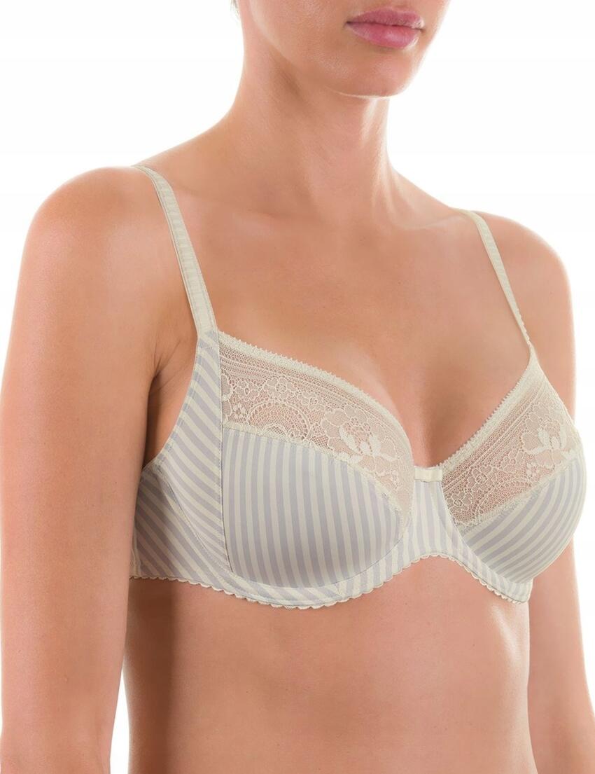 805866 Conturelle by Felina On Line Underwired Bra - 805866 Vanilla/Blue