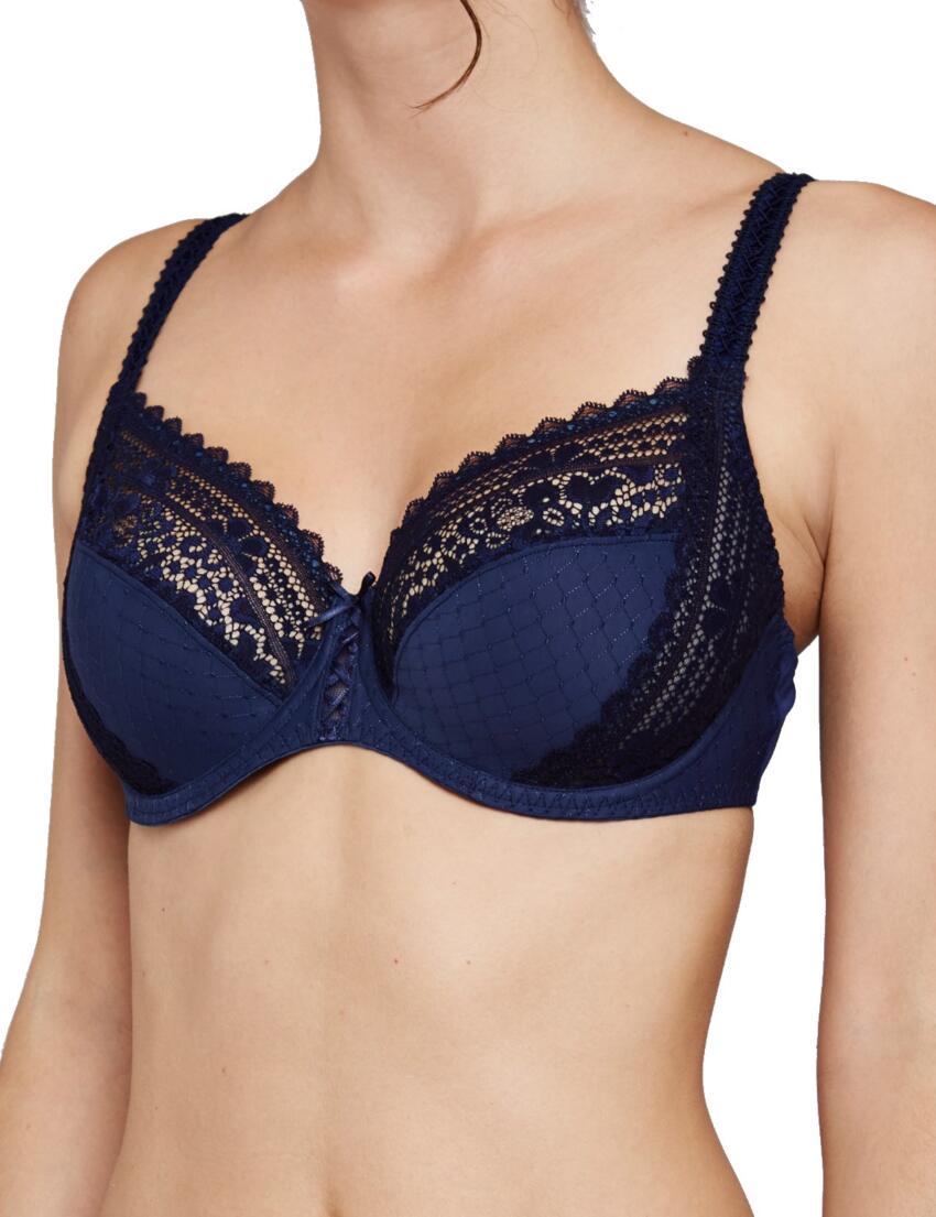 G51533 Maison Lejaby Hanae 3 Part Full Cup Bra - G51533 Nuit Noire