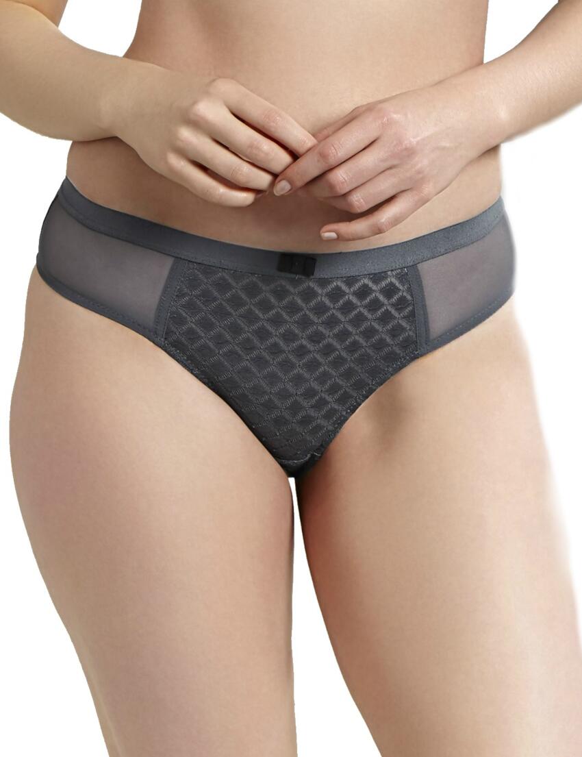 9662 Cleo by Panache Spencer Brazilian Brief - 9662 Grey