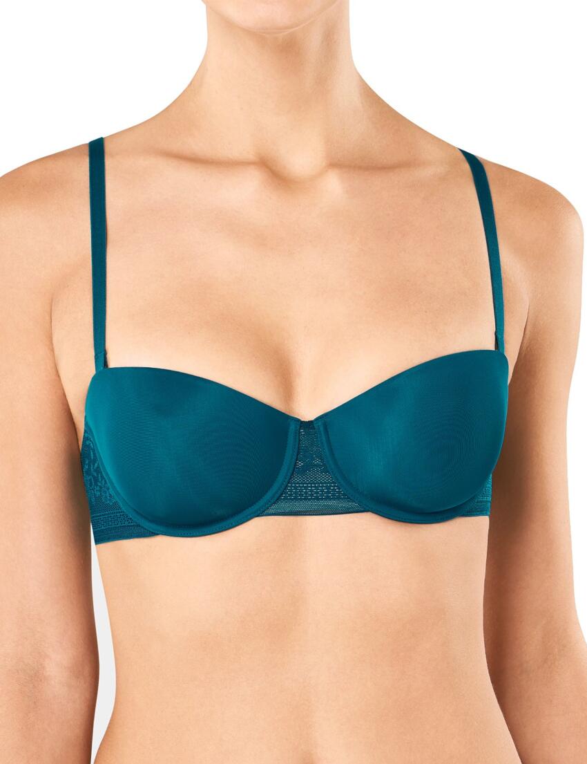 10186066 Sloggi Zero Lace Strapless Mulitway Bra - 10186066 Mystic Sea