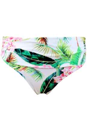 14503 Pour Moi Tropics Fold Over Bikini Brief - 14503 Multi