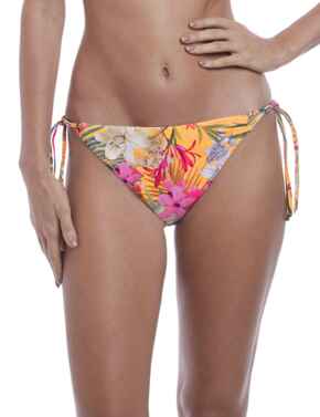 6585 Fantasie Anguilla Classic Tie Side Bikini Brief - 6585 Saffron