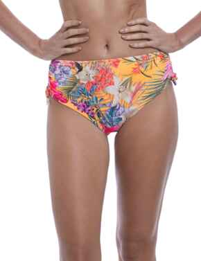 6587 Fantasie Anguilla Adjustable Leg Bikini Short - 6587 Saffron