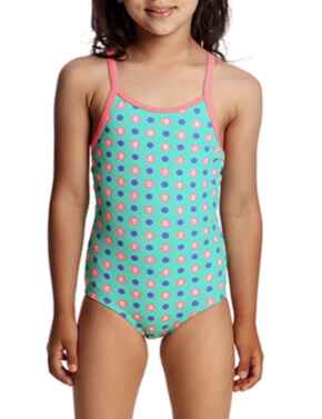 FG01T Funkita Toddler Girls Printed One Piece Swimsuit - FG01T01981 Minty Fresh