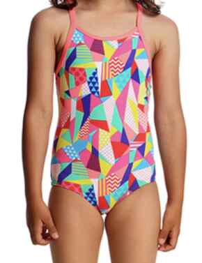 FG01T Funkita Toddler Girls Printed One Piece Swimsuit - FG01T01994 Pastel Patch