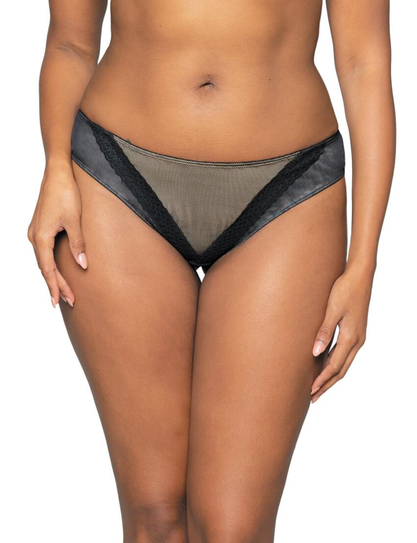 CK014202 Curvy Kate Superplunge Lace Brazilian Brief - CK014202 Black