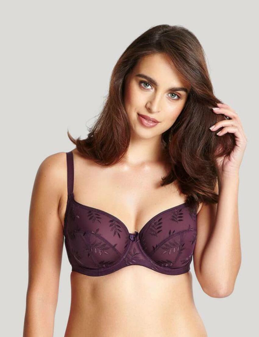 9071 Panache Tango Balcony Bra - 9071 Aubergine