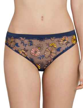 02274 LOU Beaute Sauvage Bikini Style Brief - 02274 Indigo
