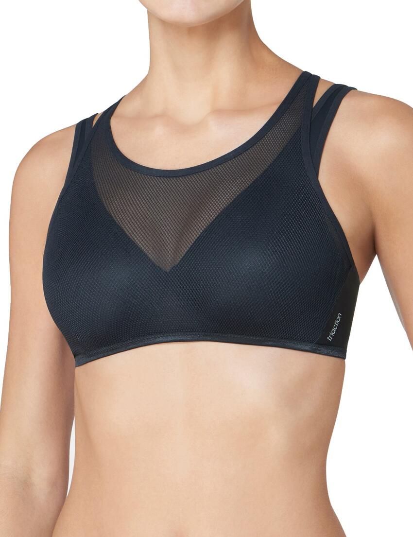 10180780 Triumph Triaction Magic Motion Sports Bra - 10180780 Black