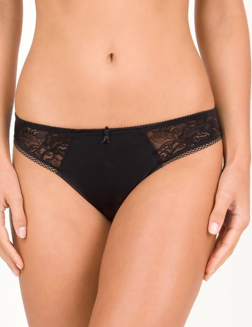 810822 Conturelle by Felina Secret Garden Mini Brief - 810822 Black