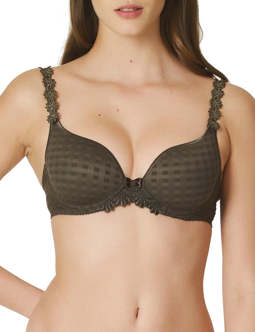 0100416 Marie Jo Avero Padded Heart Shaped Bra - 0100416 Kaki