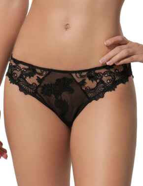 ACC0788 Lise Charmel Dressing Floral Italian Brief - ACC0788 Noir