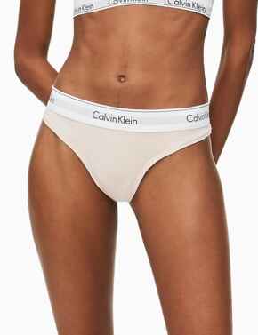  Calvin Klein Modern Cotton Thong Nymphs Thigh
