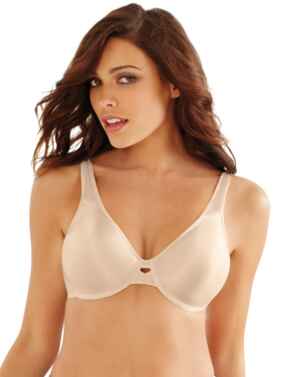 Lilyette By Bali Minimizer Beautiful Support Lace Underwire Bra Ly0977 In  White