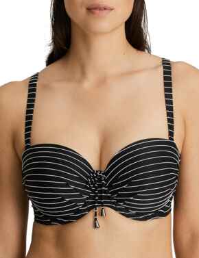 4000217 Prima Donna Swim Sherry Strapless Bikini Top - 4000217 Smoking
