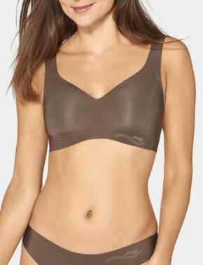 10186738 Sloggi Zero Feel Bralette Bra Top - 10186738 Dark Leaf Green