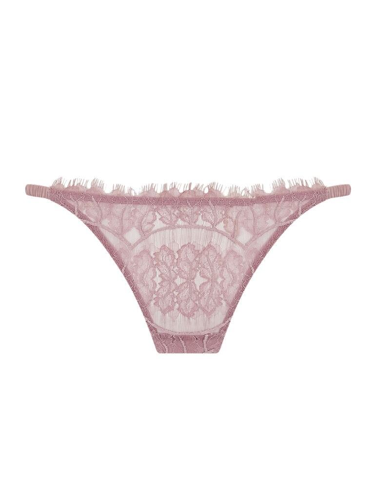 LIL-015-04 Muse By Coco de Mer Lily Thong - LIL-015-04 Blossom