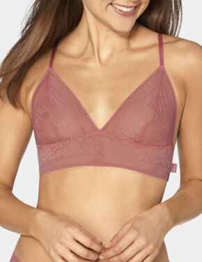 10189306 Sloggi Zero Lace Bralette Bra - 10189306 Terracotta