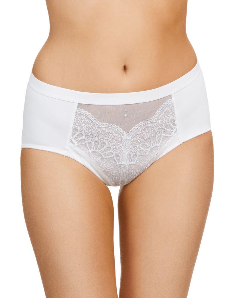 B5083 Berlei Beauty Style Deep Brief - B5083 White