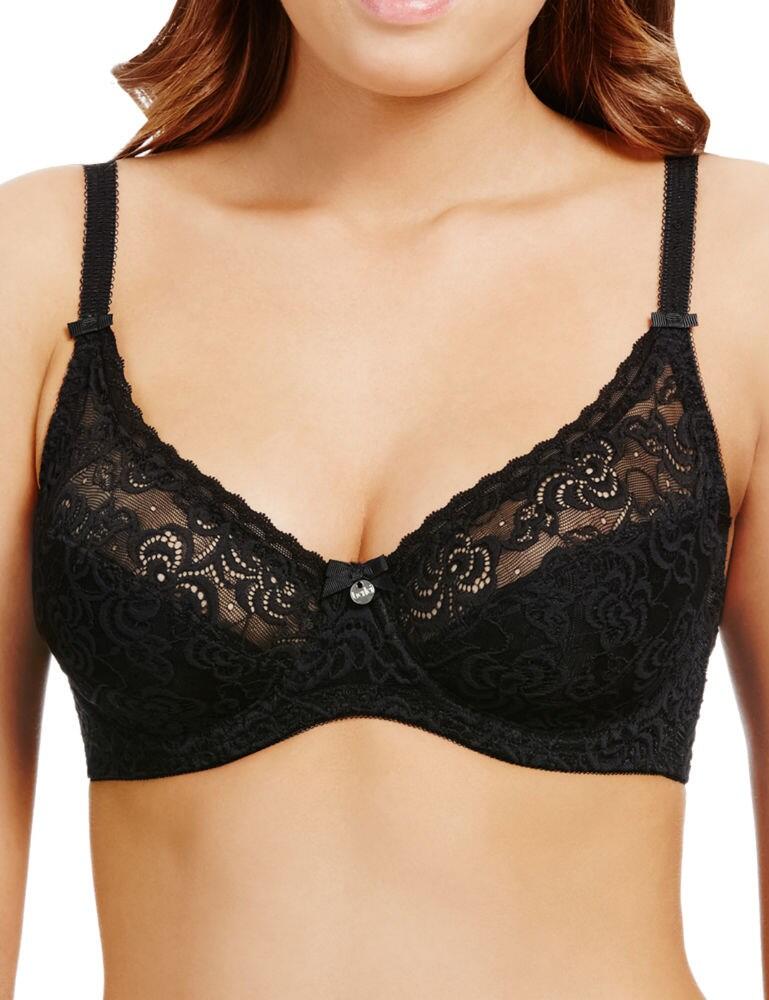 B5041 Berlei Comfort Heaven Lace Underwired Bra - B5041 Black