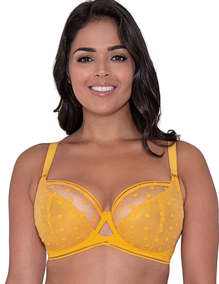 CK015100 Curvy Kate Top Spot Balcony Bra - CK015100 Sunshine