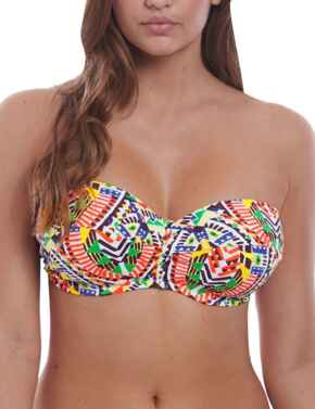 6810 Freya Culture Jam Bandeau Bikini Top - 6810 Multi