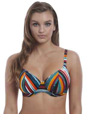 6780 Freya Bali Bay Plunge Bikini Top - 6780 Multi