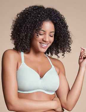Royce Maisie Moulded Non-Wired T-Shirt Bra, Ivory at John Lewis