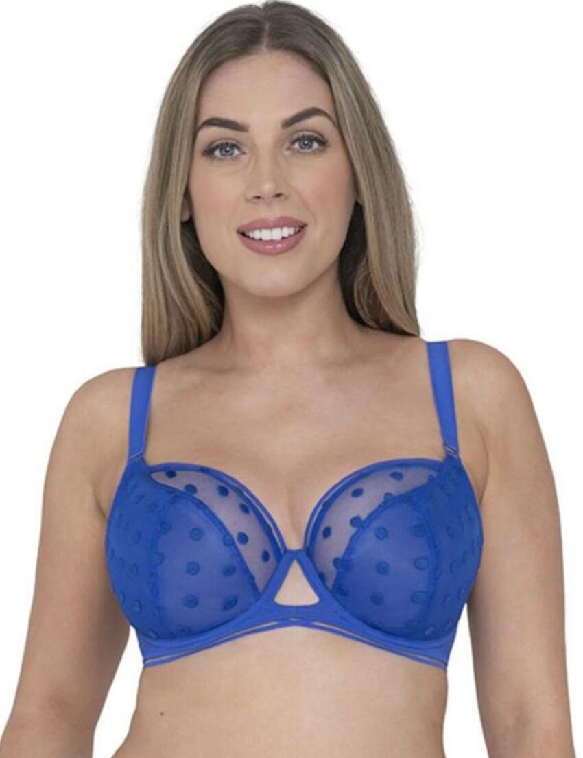 CK015100 Curvy Kate Top Spot Balcony Bra - CK015100 Cobalt