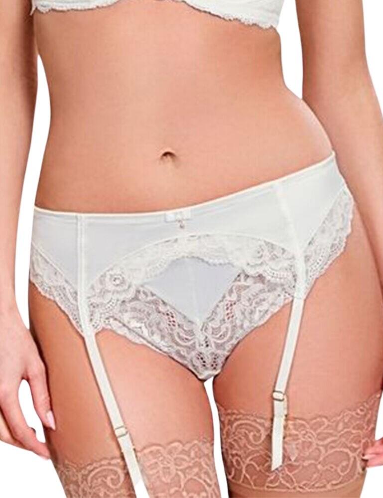 9243 Panache Quinn Suspender Belt - 9243 Ivory