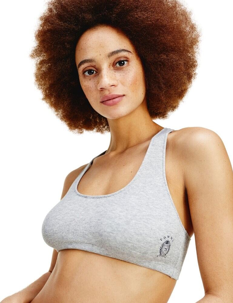 UW0UW02233 Tommy Hilfiger Bralette TH Cool Bra - UW0UW02233 Grey Heather