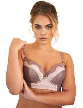 Opulent Lace Bra in Berry Red - Tallulah Love
