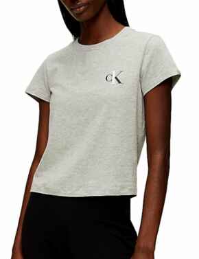 000QS6495E Calvin Klein CK One Lounge Jersey T-Shirt - QS6495E Grey Heather