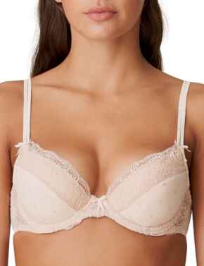 Marie Jo Axelle Padded Push Up Bra Pearled Ivory