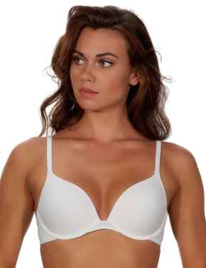 Lingerie - White two way boost 'After Eden' lace bras with gel