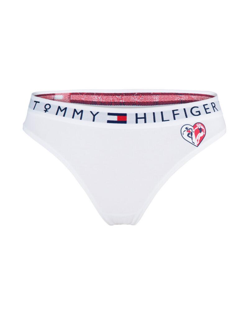UW0UW02220 Tommy Hilfiger Thong - UW0UW02220 Pvh Classic White