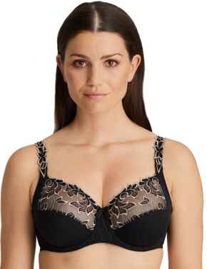 0161810/11 Prima Donna Deauville Full Cup Bra - 0161810/0161811 Celebration Black