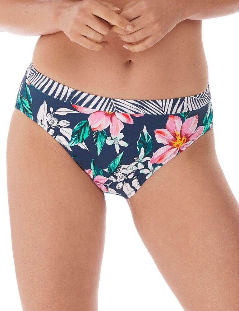 6895 Fantasie Port Maria Mid Rise Bikini Brief - 6895 Ink