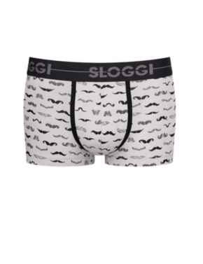 10205176 Sloggi Men Go Movember 2 Pack Hipster Trunk - 10205176 Grey Combination