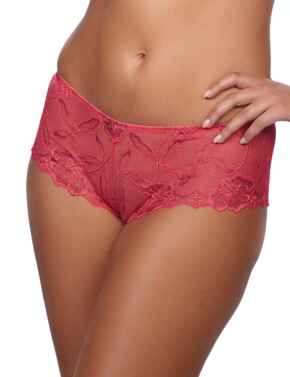 337166 After Eden Anna Lace Brief - 10.33.7166 Coral/Red