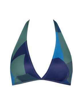 10207669 Sloggi Women Shore Kiritimati Triangle Bikini Top - 10207669 Blue/Dark Combination