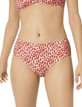 Sloggi Women Shore Koh Tachai Mid Waist Bikini Brief in Pink/Light Combination