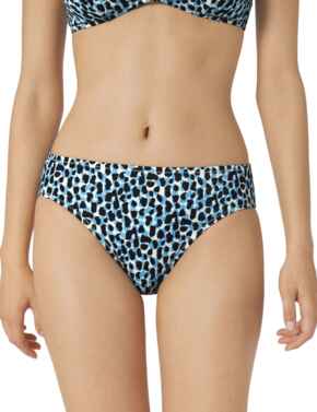 Sloggi Women Shore Koh Tachai High Leg Bikini Brief in Blue/Dark Combination