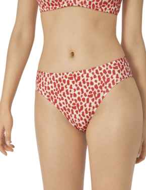 Sloggi Women Shore Koh Tachai High Leg Bikini Brief in Pink/Light Combination