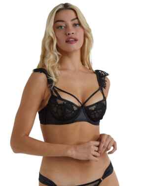Playful Promises Anneliese Lace Bra in Black