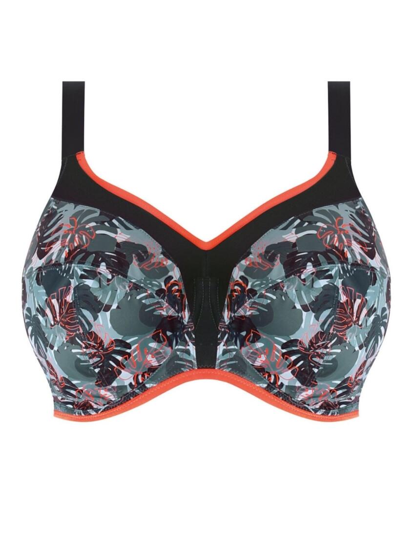 Elomi Energise Underwired Sports Bra in Camo Tropic