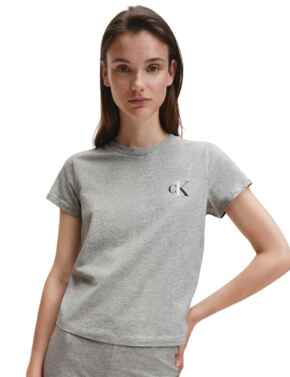 Calvin Klein CK One Lounge Crew Neck T-Shirt in Grey Heather